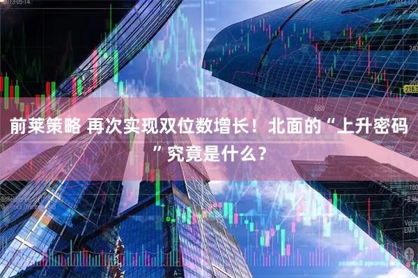 前莱策略 再次实现双位数增长！北面的“上升密码”究竟是什么？